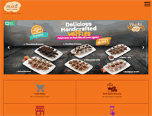 Tablet Screenshot of madoverdonuts.com